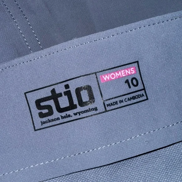 Stio Whiparound Short Storm Cloud Size 10 NWT - Picture 2 of 7